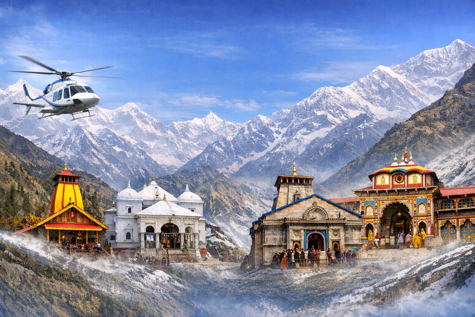 Chardham Yatra by Helicopter